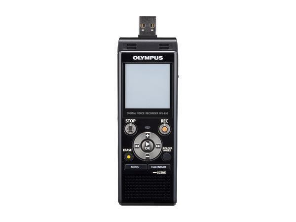 Diktafon, digitální 8GB, MP3, OLYMPUS "WS-853", černý