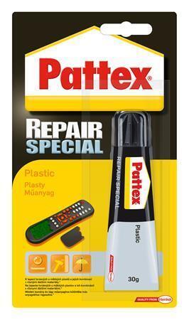 Lepidlo "Pattex Repair Special Plastic", speciální, 30 g, HENKEL 1512616