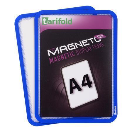 Prezentační kapsa "Magneto Solo", modrá, magnetická, A4, TARIFOLD