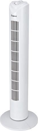Ventilátor, sloupový, 74 cm, bílá, MOMERT
