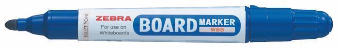 36392 Popisovač na tabuli "Board Marker", blue, 2,6 mm, kulatý hrot, ZEBRA
