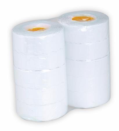 Cenová páska, bílá, 26x16 mm, 5 x 700 štítků