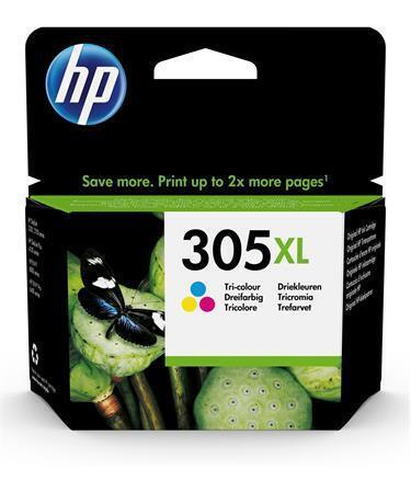 3YM63AE Inkoustová cartridge, barevná, pro tiskárny Deskjet 2320,2710, 4120, HP 305xl, 200 stran, HP