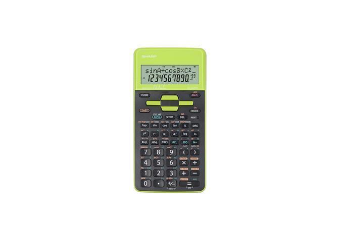 Kalkulačka vědecká, zelená, 272 funkcí, SHARP