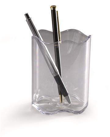 Stojánek na tužky "Trend", čirá, plast, DURABLE