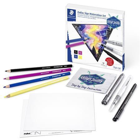 Akvarelová sada zvěrokruh "Design Journey Zodiac Sign", 4 barvy, STAEDTLER 61 DJT1