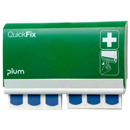 Dávkovač náplastí "Quick Fix Detectable", 90-kusový, detekovatelné náplasti, PLUM 5503