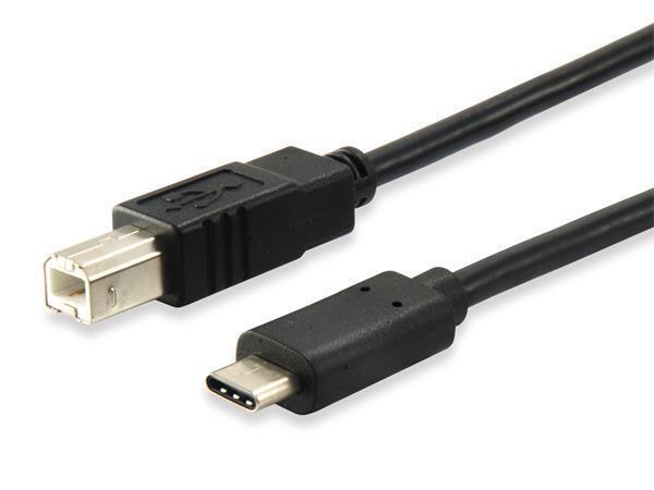 Převodní kabel, USB-C-USB-B 2.0, 1m, EQUIP 12888207