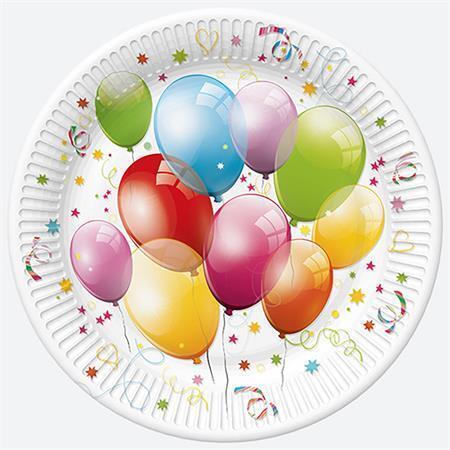 Papírový talíř "Balloon", 23 cm