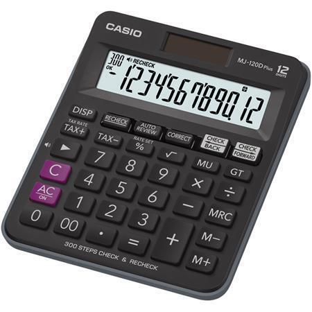 Kalkulačka, stolní, 12místný displej, CASIO "MJ-120D PLUS"