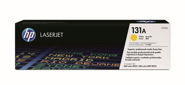 Toner pro "LaserJet Pro 200 M276N" tiskárnu, HP "CF212A" Žlutá, 1,8 tis.stran