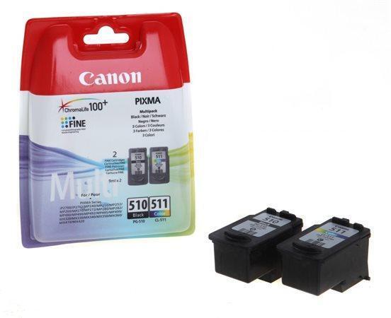 PG510/CL511 Inkjekt cart. pro multipack Pixma MP240 tiskárnu, CANON b+c, 220+240 stránek