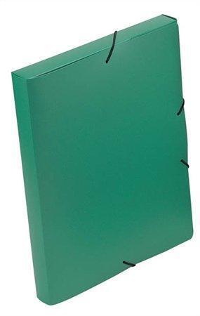 Desky s gumičkou "Coolbox", zelené, PP, 30 mm, A4, VIQUEL