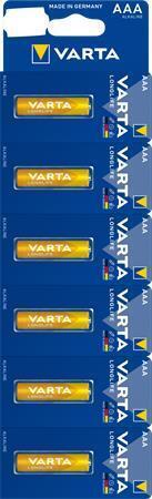 Baterie "Longlife Kartella", AAA, 6 ks, VARTA