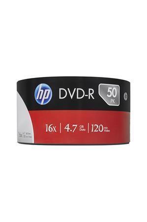DVD-R, 4,7 GB, 16x, 50 ks, shrink, HP 69303