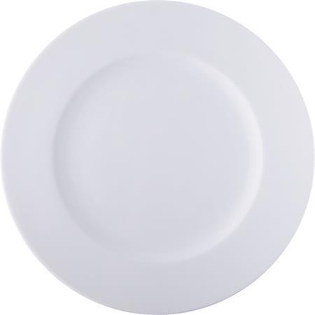 Mělký talíř "Economic", bílý, 24 cm, 6 ks sada