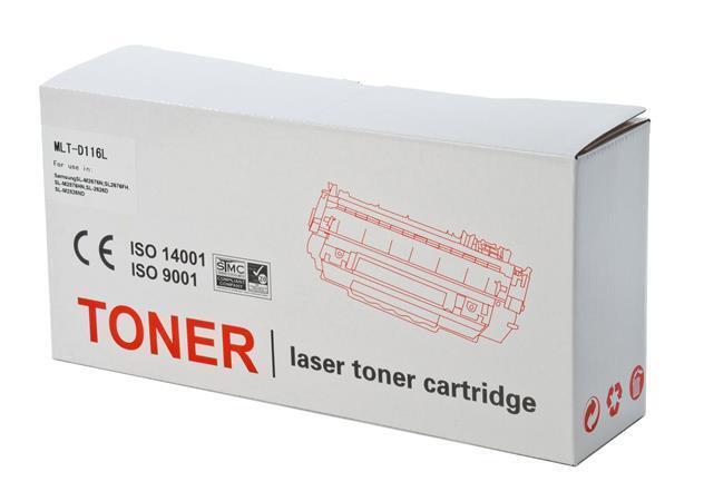 MLT-D116L Toner cartridge, nový čip,TENDER®, černá, 3 tis.