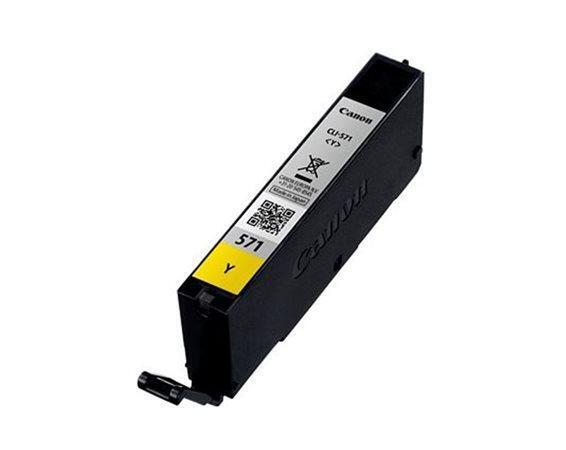 CLI-571Y Cartridge pro Pixma MG5750,6850,7750 tiskárny, CANON žlutá, 7 ml