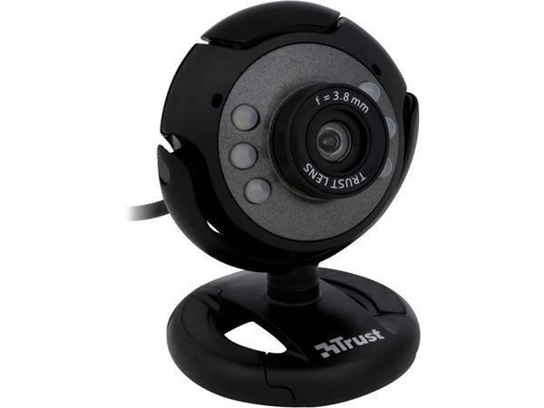 Webkamera "SpotLight Pro", s mikrofonem, LED osvětlením, černá, TRUST