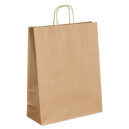 Dárková taška, hnědá, 35 x 14 x 40 cm, VIQUEL