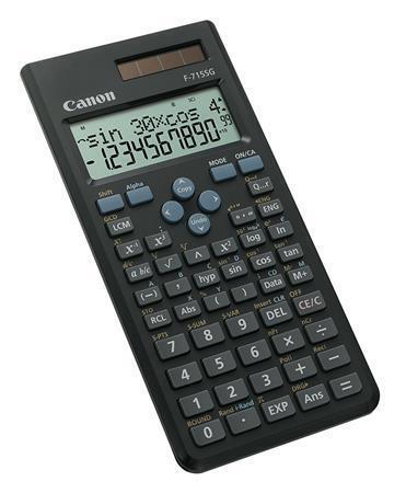 Kalkulačka vědecká "F-715S", šedá, 250 funkcí, CANON