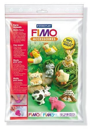 FIMO® 8742 Silikonová forma „Farm animals“
