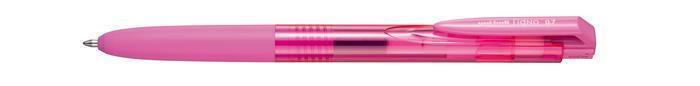 Gelové pero "UMN-155N", růžová, 0,35 mm, stiskací mechanismus, UNI