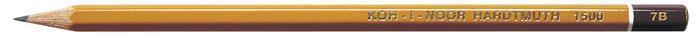 Grafitová tužka "1500", 7B, šestihranné, 12 ks, KOH-I-NOOR 7130010003