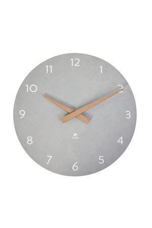 Nástěnné hodiny "Hormilena", světle šedá, 30cm, ALBA