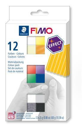 FIMO® efekt sada 12 barev 25g
