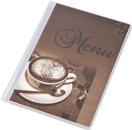 Desky na jídelní lístek "Coffee", motiv káva, A5, PANTA PLAST