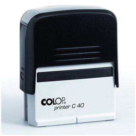 Razítko, COLOP "Printer C 40", s modrým polštářem