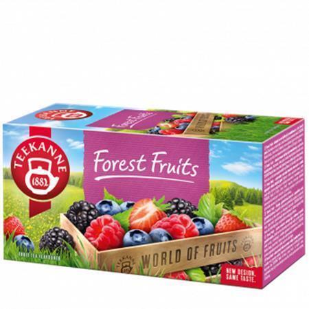 Čaj, ovocný, 20x2,5 g, TEEKANNE &quot;Forest Fruits&quot;, lesní plody