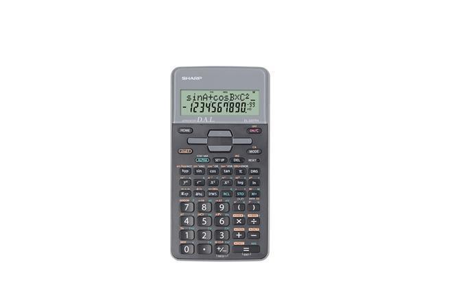 Kalkulačka, vědecká, 273 funkcí, SHARP "EL-531", šedá