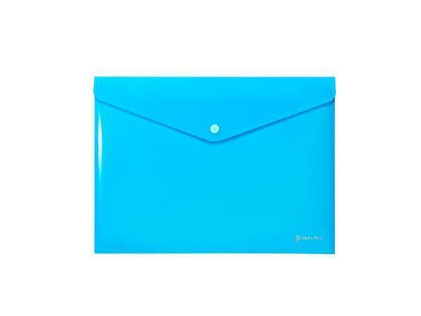 Desky s drukem, neon modrá, PP, A4, PANTA PLAST 0410-0085-03