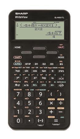 Kalkulačka "EL-W531TL", černá, vědecká, 420 funkcí, SHARP