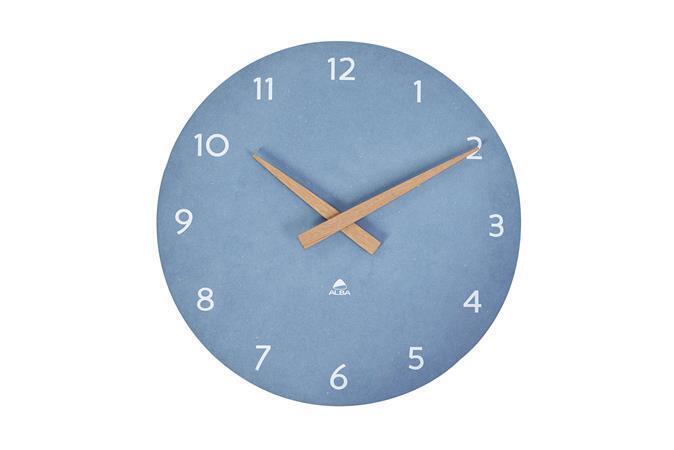 Nástěnné hodiny "Hormilena", modrá, 30cm, ALBA