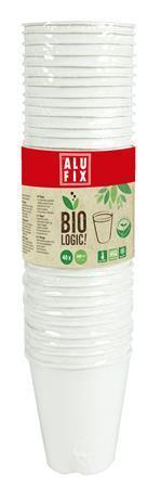 Pohárek, kelímek "BioLogic", 260 ml, 40 ks, ALUFIX