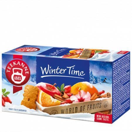 Čaj ovocný, 20x2,5 g, TEEKANNE, "Winter time", skořice