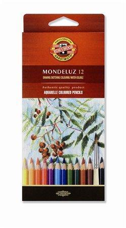 Akvarelová pastelka "Mondeluz 3716/12", 12 barev, KOH-I-NOOR
