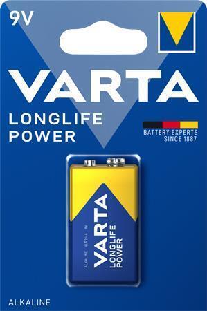Baterie, 9V, 1 ks, VARTA "High Energy"