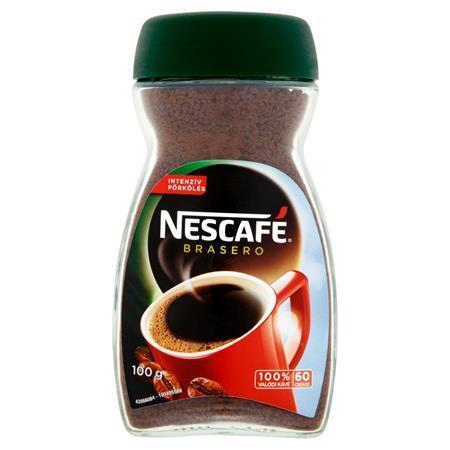 Káva, instantní, 100 g, NESCAFÉ "Brasero"