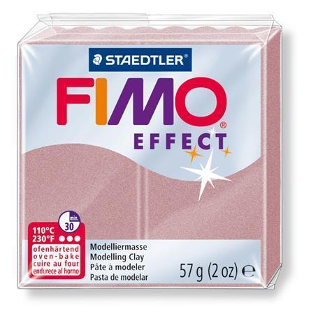 FIMO® efekt růžovozlatá perleťová 57g