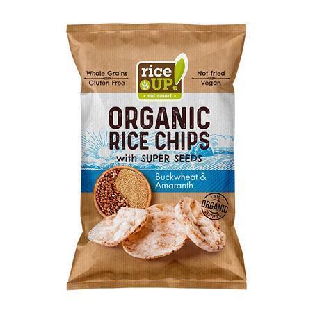 Rýžové chipsy "Bio", pohanka s amarantem, 25 g, RICE UP