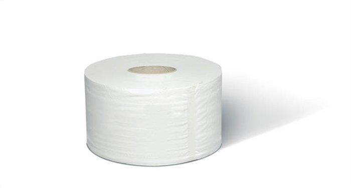 120161 Toaletní papír "Universal mini jumbo", bílý, systém T2, 1vrstvý, průměr 19 cm, TORK