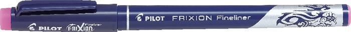 Fineliner "Frixion Fineliner", růžová, 0,45 mm, vymazatelné, PILOT