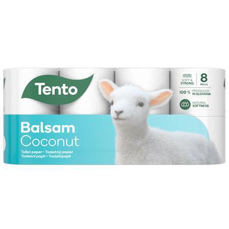 Toaletní papír "Balsam Coconut", 8 rolí, 3-vrstvý, TENTO 229389