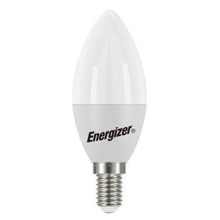LED žárovka, E14, svíčka, 4,9W (40W), 470lm, 3000K, ENERGIZER