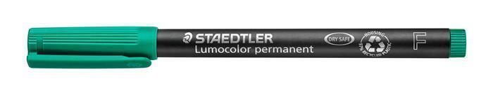 Permanentní popisovač "Lumocolor 318 F", zelená, 0,6 mm, OHP, STAEDTLER