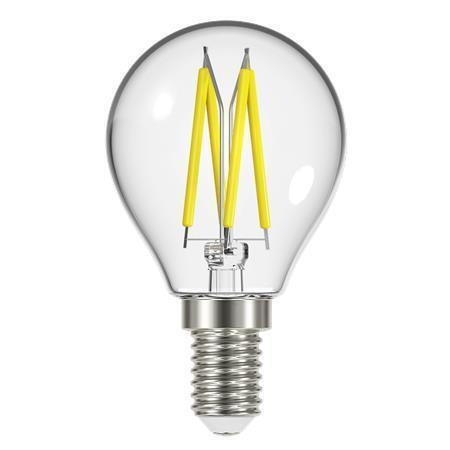 LED žárovka, E14, globe, 4W (40W), 470lm, 2700K, ENERGIZER